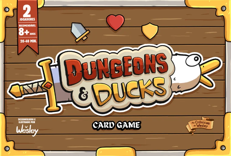 Jogo de Cartas Dungeons & Ducks
